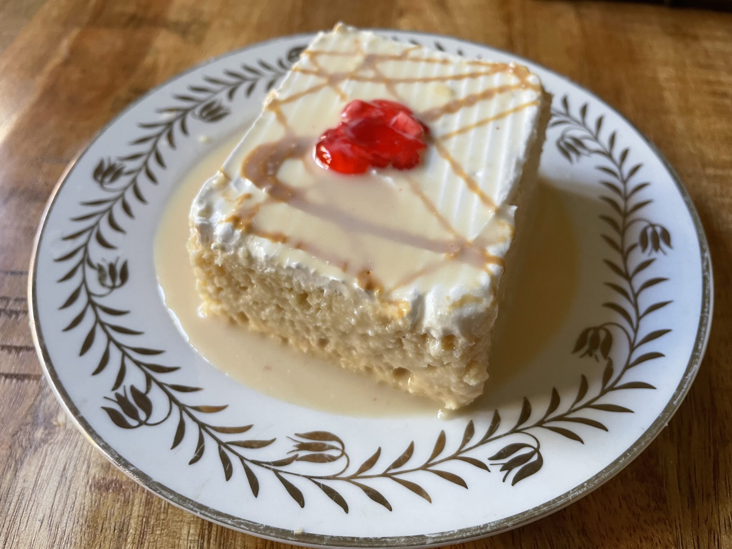 Dominican desserts: tres leches cake