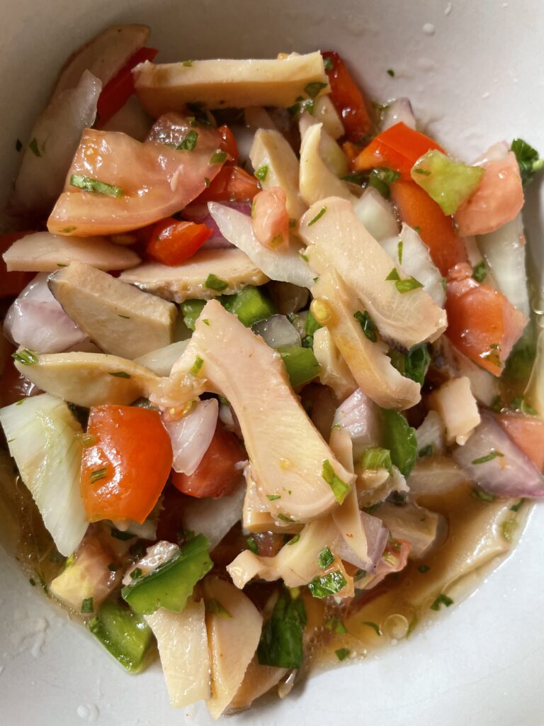 Dominican entree recipes: lambi-conch