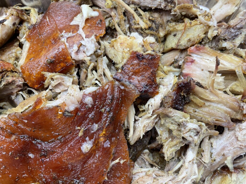 Dominican entree recipes: pernil