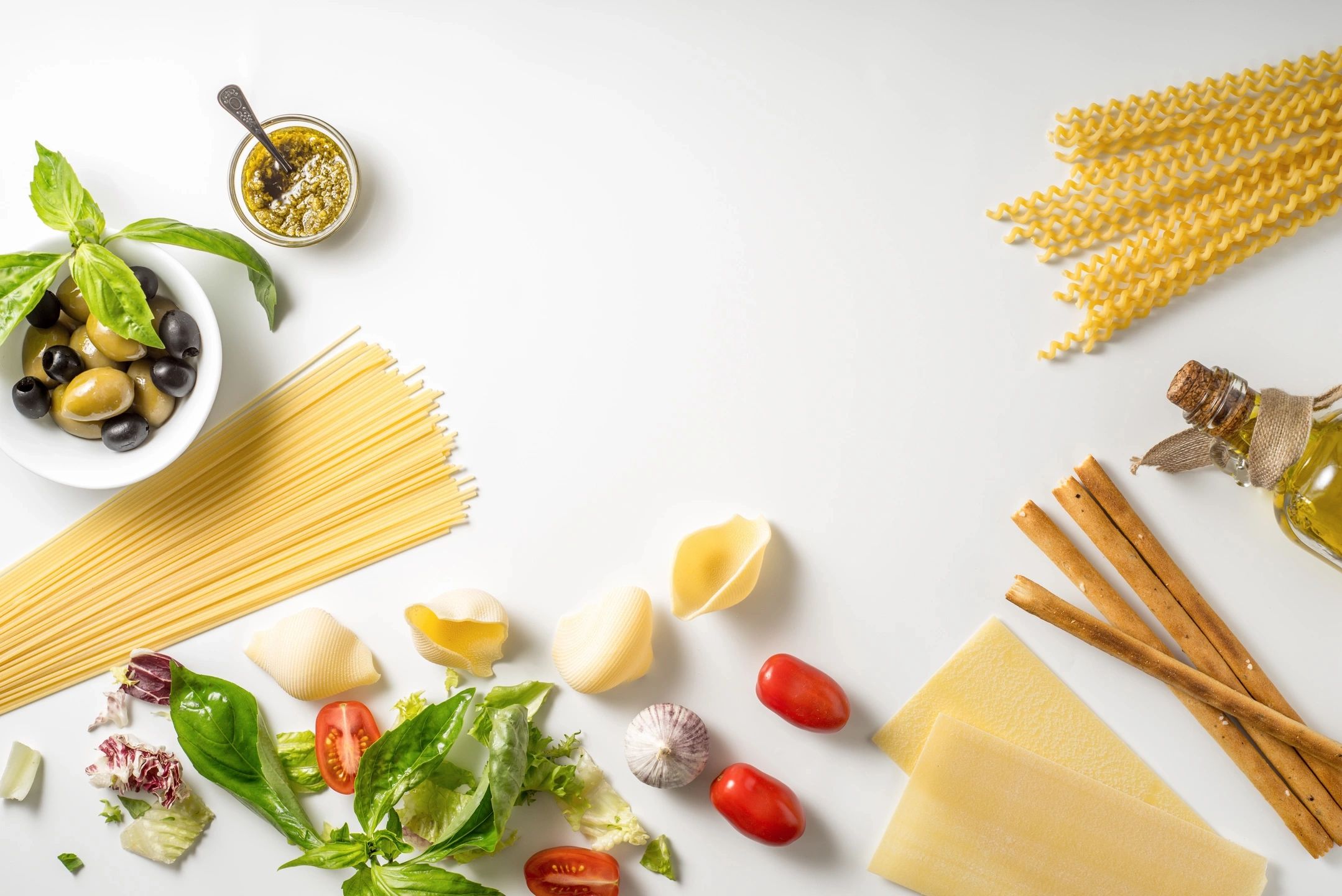 pasta tipo «coditos» y macarrones